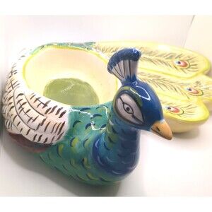 Tracey Porter Artesian Road Collection Peacock dish/platter